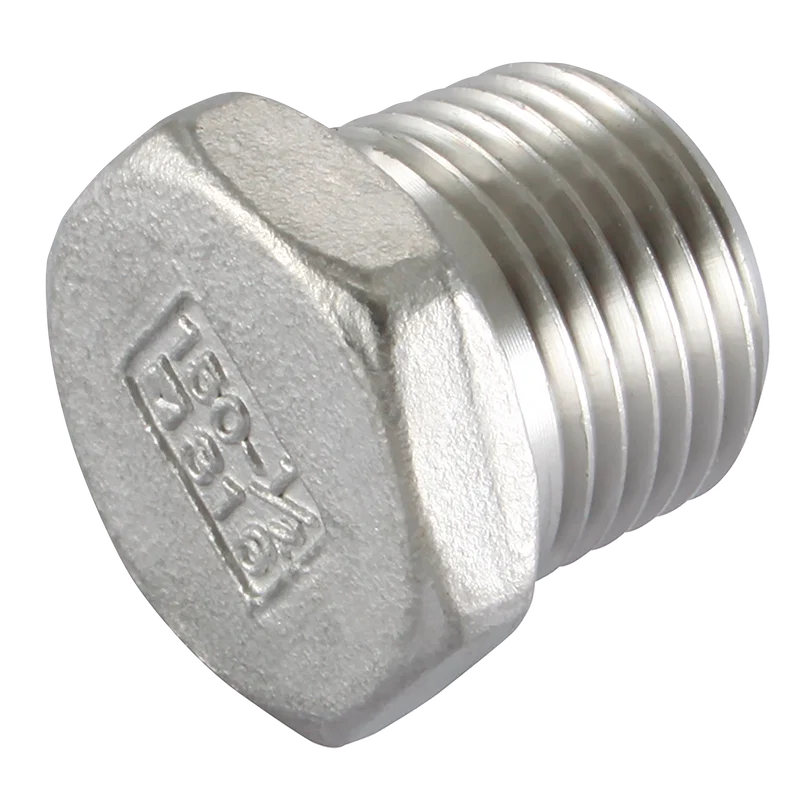 PLUG ST. ST. 150LB 3/8 NPT
