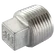 1    BSPT MALE SQUARE HEAD PLUG 316
