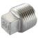 1    BSPT MALE SQUARE HEAD PLUG 316