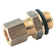 10MM OD X 1/4 BSPP MALE BRASS ADAPTOR