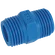 1/2 BSPT MALE EQUAL NIPPLE BLUE