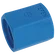 1/2 BSPT EQUAL FEMALE SOCKET BLUE