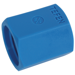 BSPT EQUAL FEMALE SOCKET BLUE