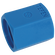 1/2 BSPT EQUAL FEMALE SOCKET BLUE