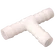 10MM ID EQUAL PUSH-ON TEE WHITE