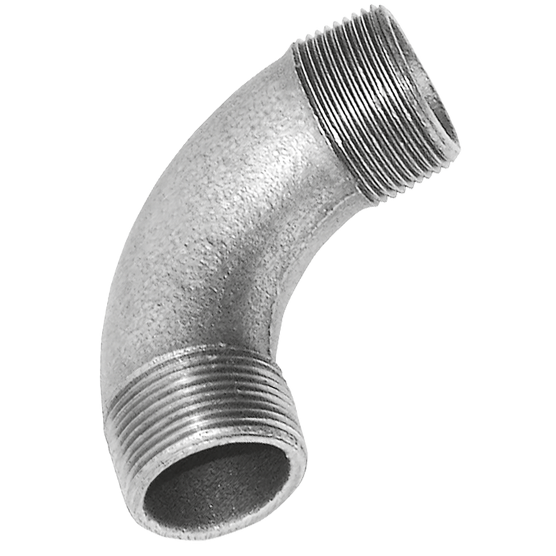 MALE EQUAL BEND GALV GF3G