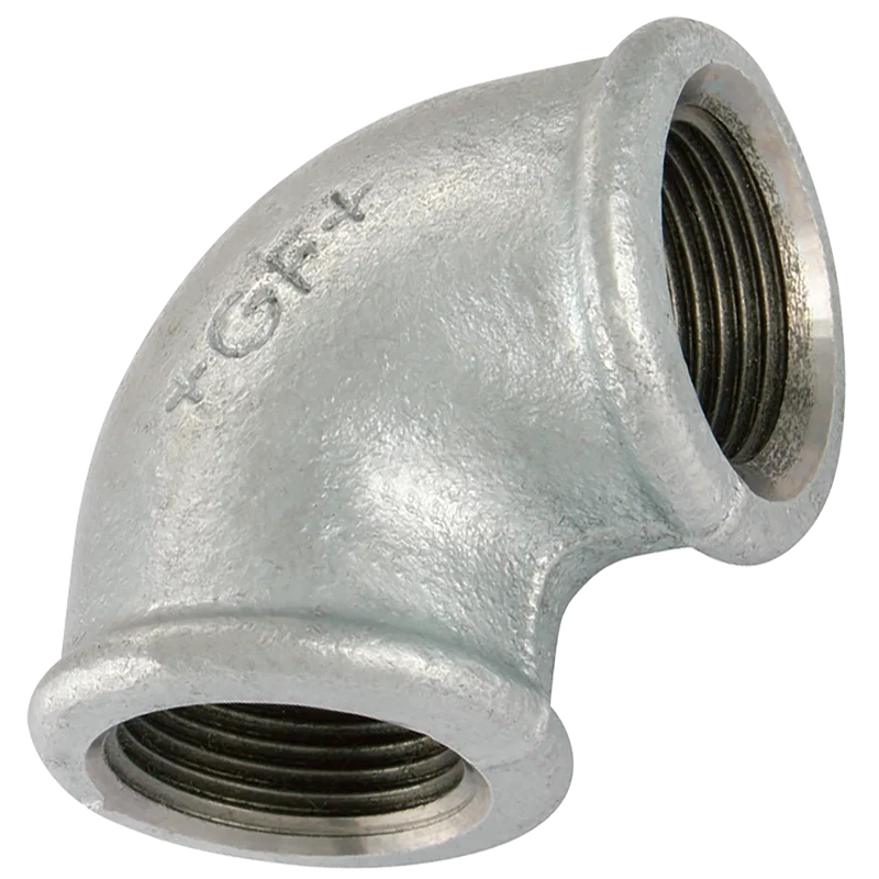 BSPP FEM EQUAL 90 ELBOW GALV GF90G