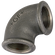 1.1/2BSPP FEM EQUAL 90 ELBOW BLACK GF90