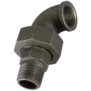 BSP/T M/F T/SEAT 90DEG BLACK GF98