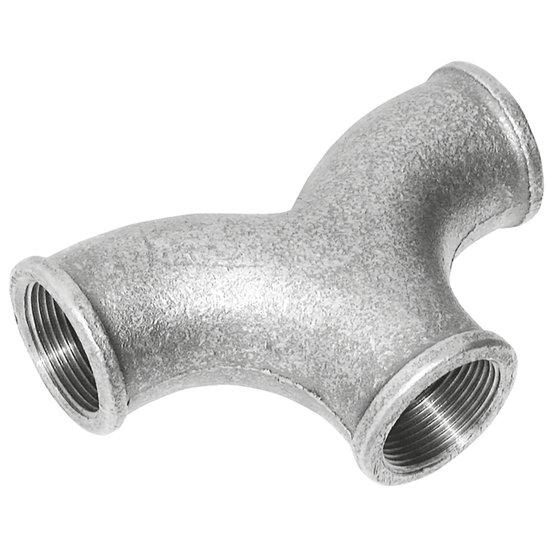 BSPP FEM TWIN ELBOW GALV GF132G