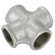 1     BSPP FEM EQUAL CROSS GALV GF180G