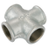 1     BSPP FEM EQUAL CROSS GALV GF180G