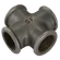 1.1/4 BSPP FEM EQUAL CROSS BLACK GF180
