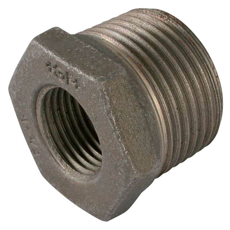 1X1/2      BSPT/P M/F BUSH BLACK GF241