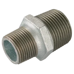BSPTM HEX NIPPLE GALV