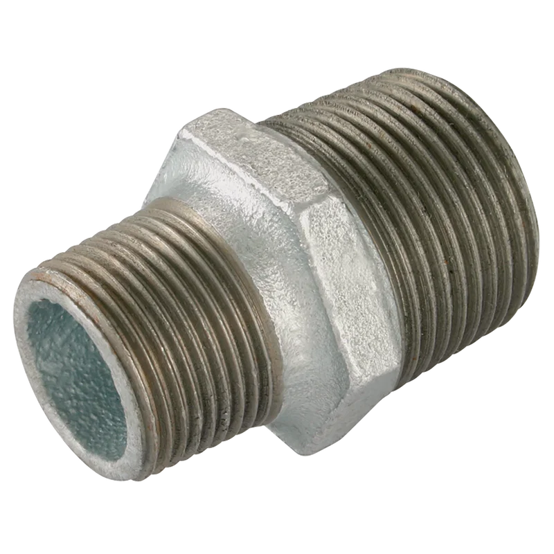 BSPTM HEX NIPPLE GALV