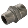 1X1/2    BSPTM HEX NIPPLE BLACK GF245