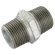 1.1/2BSPT MALE HEX NIPPLE GALV  GF280