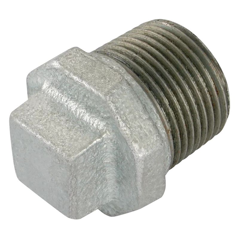 BSPT MALE BEADED PLUG GALV GF290G