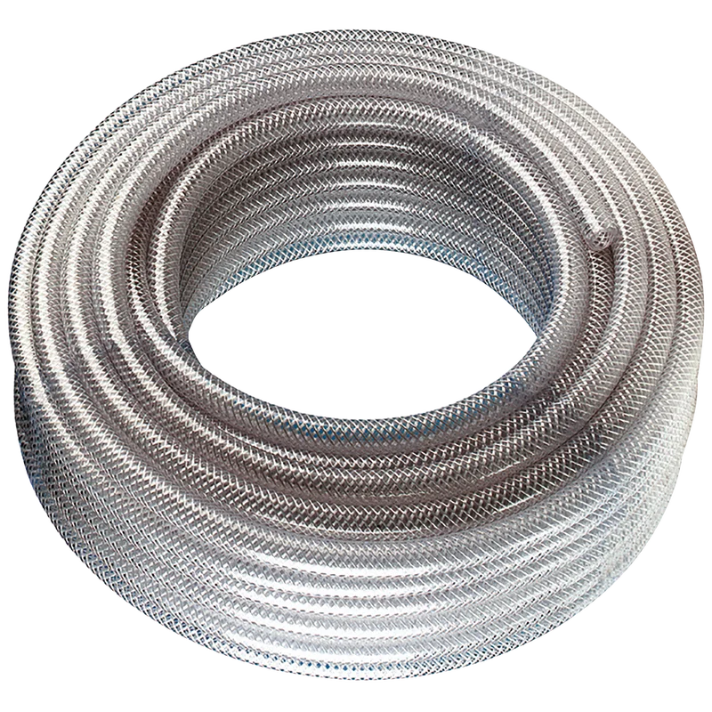 BRAIDED CLEAR  PVC X 15MTR