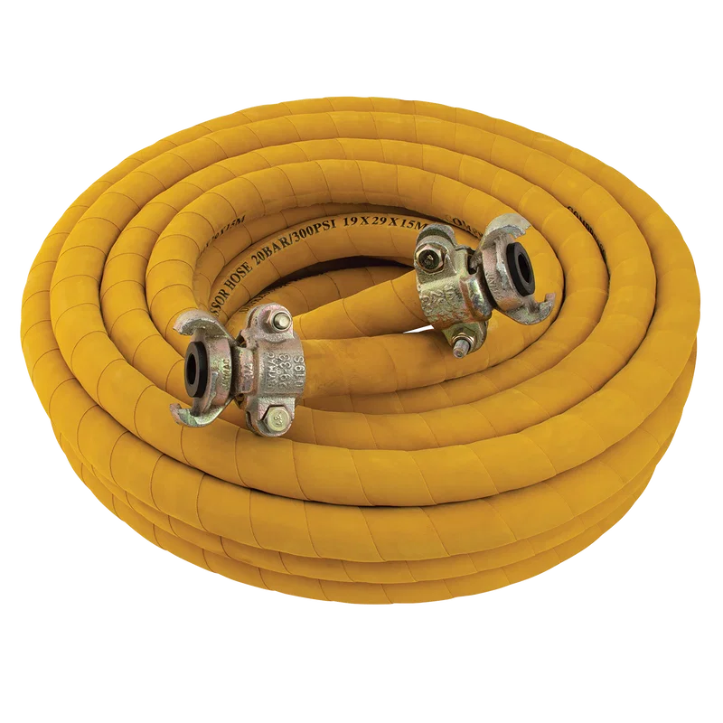 300 PSI HOSE ASSSEMBLY C/W SAFETY COUPL