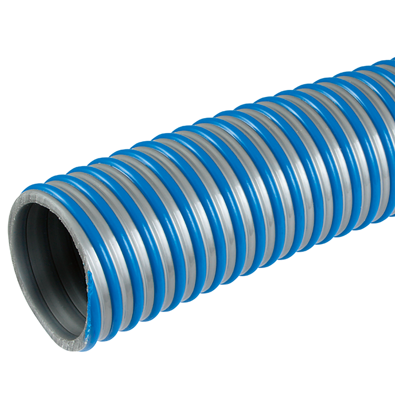GSE GREY/BLUE SUPER ELASTIC SUCTION HOSE 30MTR COILS
