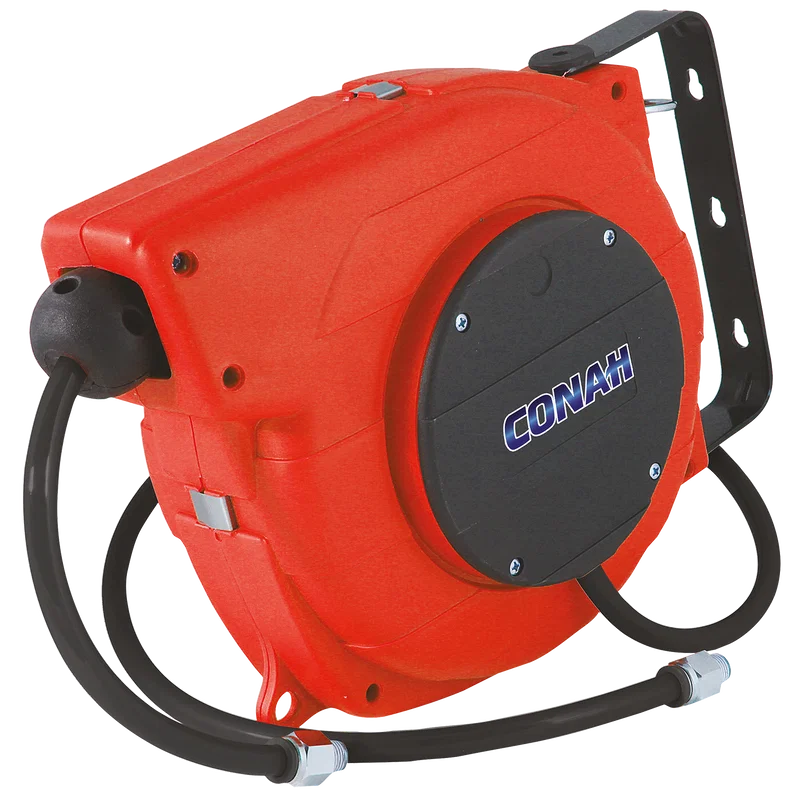 AIR HOSE REEL 5/16X9M  BLACK