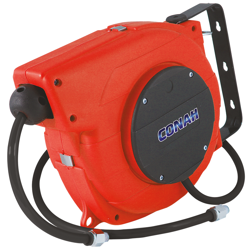 AIR HOSE REEL 5/16X9M  BLACK