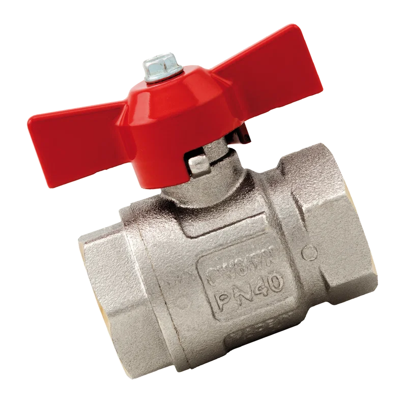 BSP FEM BALL VALVE BRASS T F/FLOW