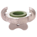 DIN 3489 S/S BLANK END WITH CHAIN