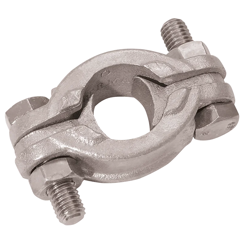 2-BOLT CLAMP PLATED