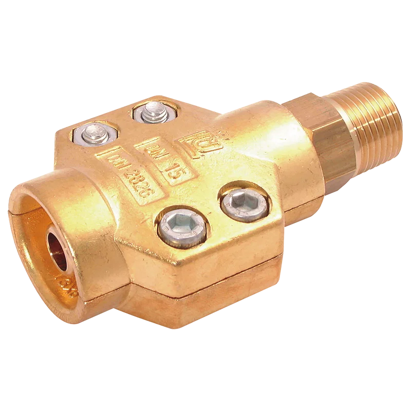 MALE BRASS STEAM CLAMP & COUPLING