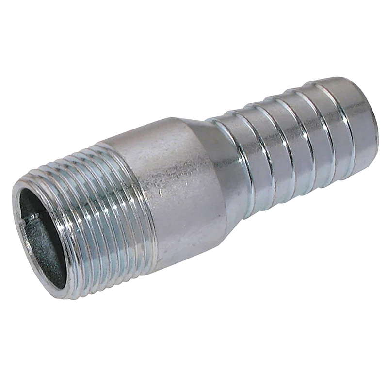 STEEL COMBI NIPPLE PLATED