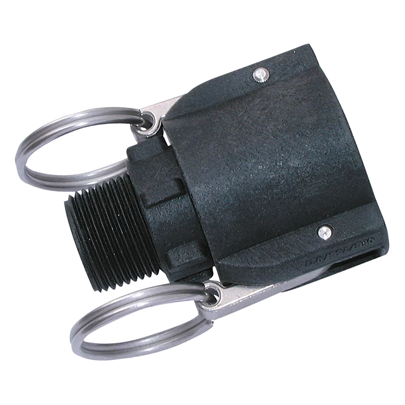 1.1/4BSPT MALE COUPLER TYPE B POLYPROP