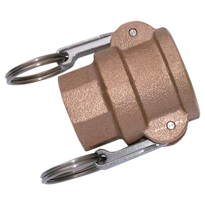 BSPP FEM  COUPLER D BRASS