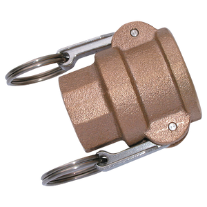 BSPP FEM  COUPLER D BRASS
