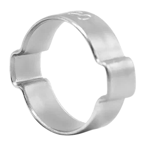 2-EAR HOSE ST/STEEL CLIP