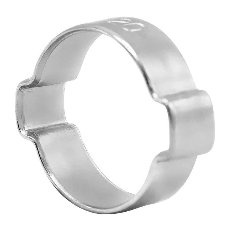 2-EAR HOSE ST/STEEL CLIP