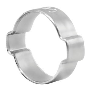 2-EAR HOSE ST/STEEL CLIP