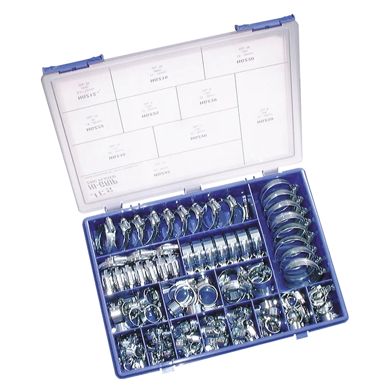 12MM-50MM 135 ASSORTED MILD STEEL CLIPS