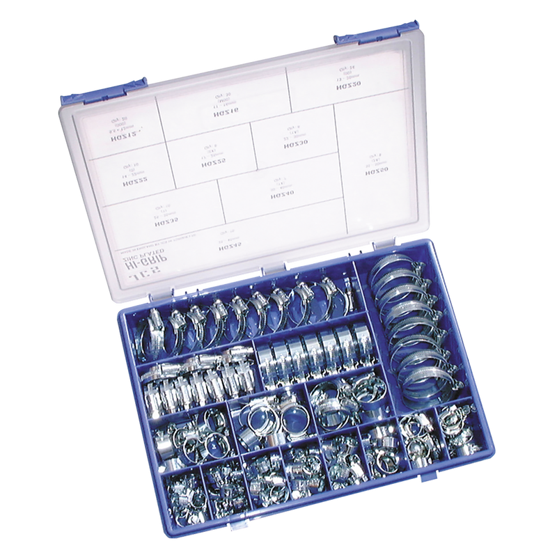12MM-50MM 135 ASSORTED MILD STEEL CLIPS