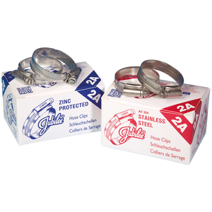 BOX OF 10 MILD STEEL CLIPS