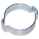 17.0-20.0MM 2-EAR STEEL CLAMP PLATED