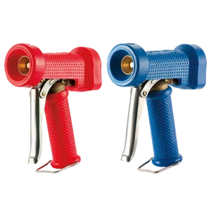 HEAVY DUTY BRASS BLUE PVC WATER GUN