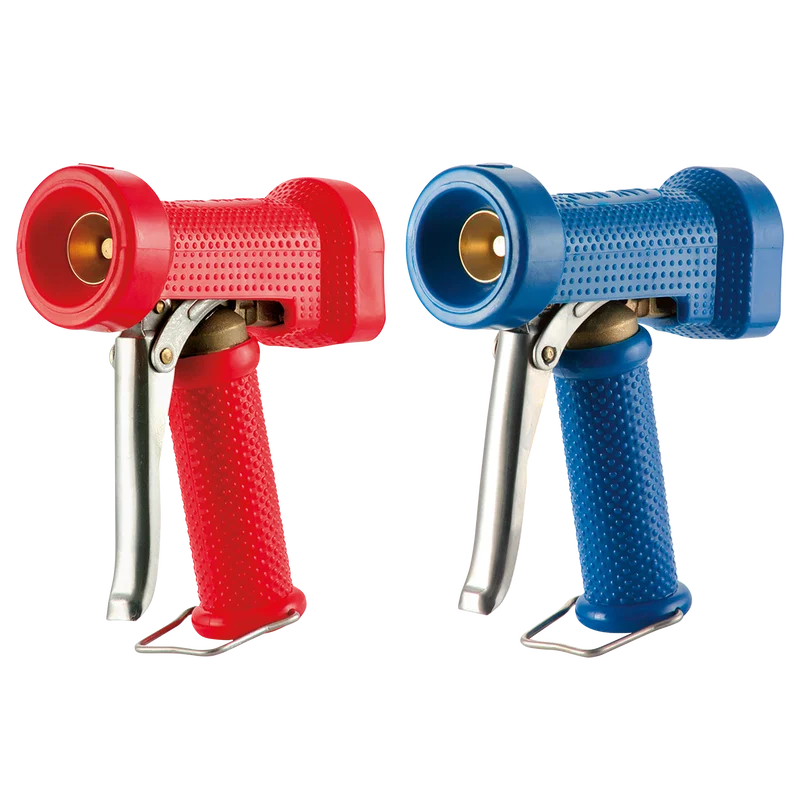 HEAVY DUTY BRASS BLUE PVC WATER GUN