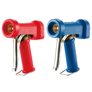 HEAVY DUTY BRASS BLUE PVC WATER GUN