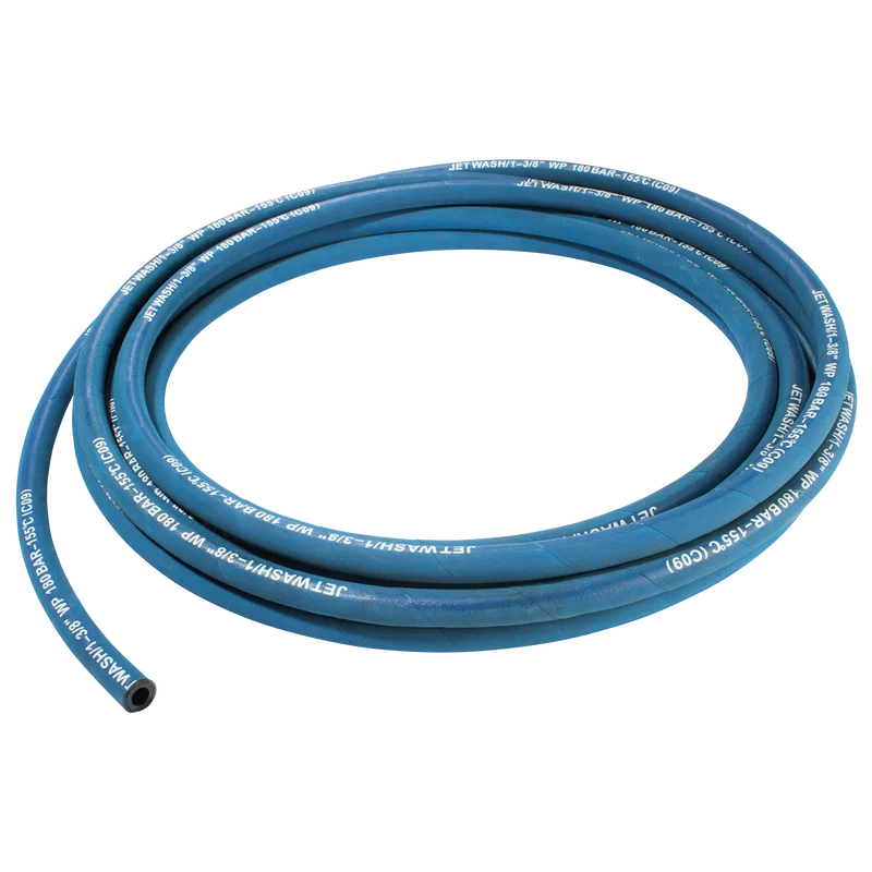 1/4 BLUE JETWASH HOSE - 2 WIRE  1MTR