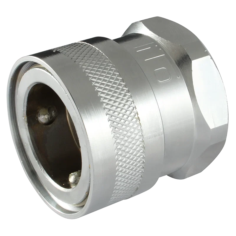 1 COUPLER WITH VALVE X 1 BSP FEMALE
