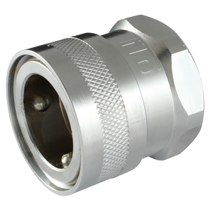 1 COUPLER WITH VALVE X 1 BSP FEMALE