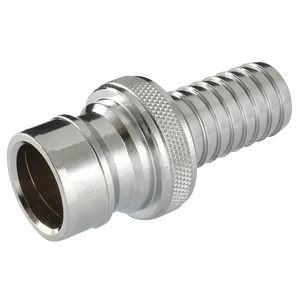 1 NIPPLE WITH 3/4 HOSE TAIL